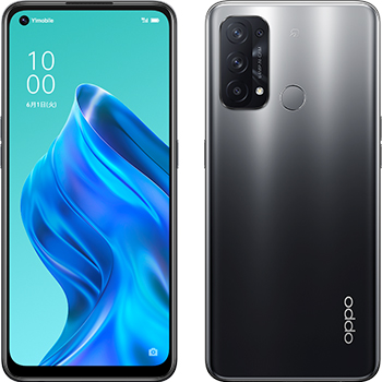 OPPO Reno5 A（シルバーブラック）
