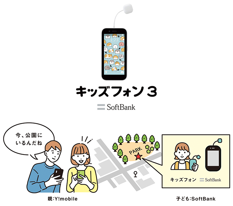 ワイモバイルスマホから位置ナビ検索ができる！
